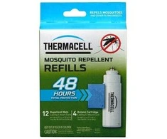 Thermacell Uodų repelento papildymas, apsauga iki 48 valandų