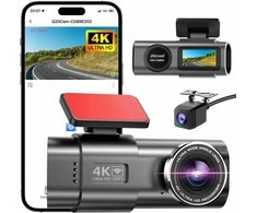 VOLTAIC 4K UHD Automobilio Vaizdo Registratorius su Wi-Fi, GPS ir Naktiniu Matymu – Išmanus Dash Cam jūsų saugumui