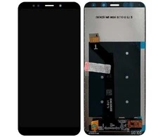 XIAOMI REDMI 5 PLUS juoda spalva LCD telefono ekranas