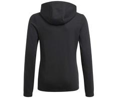 Adidas Essentials 3S Jaunimo džemperis su gobtuvu ir užtrauktuku GQ8356