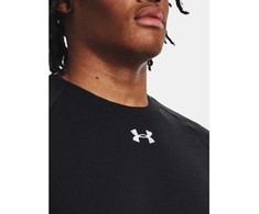 UAR Under Armour vyriškas „Rival Fleece Crew“ megztinis, juodas 1379755 001
