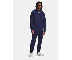 Vyriškas džemperis su gobtuvu Under Armour Rival Fleece, tamsiai mėlynas
