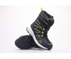 Buty vaikams Kappa Floki Tex juoda-limonkowe 260975K 1133 (33)