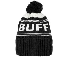 Buff Buff Hido megzta kepurė Beanie 1323325551000 Juoda Vienas dydis