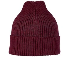 Kepurė Buff Buff Merino Active Hat Beanie 1323396531000 Bordo Vienas dydis