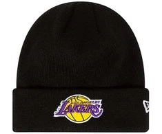 New Era New Era Essential Cuff Beanie Los Angeles Lakers kepurė 60348856 Juoda Vienas dydis