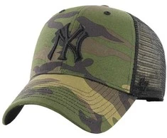 Kepurė 47 Brand 47 Brand New York Yankees MLB Branson Cap B-CBRAN17GWP-CMJ žalia