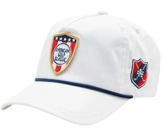 Kepurė American Needle American Needle lengvas virvė American Golf Classic Cap 19H001A-AMGC balta Vienas dydis