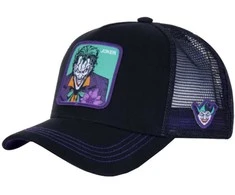 Kepurė Capslab Capslab DC Comics Joker dangtelis CL-DC3-1-CAS-JKR2 Juoda Vienas dydis