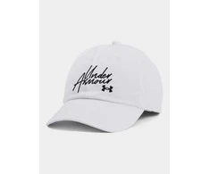 Kepurė su snapeliu damska Under Armour Sportstyle Adj OSFM balta 1369790 102