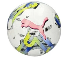 Futbolo kamuolys Puma Orbita 5 Hybrid Lite balta ir-zielono-rožinė 290 83785 01 (5)