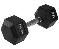 Hantelis HMS Hex Pro - 18 kg