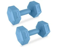 Šešiakampių hantelių rinkinys 2x2 kg Spokey MONSTER