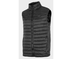 Men’s down vest 4F deep juodas 4FSS23TDJAM082 20S