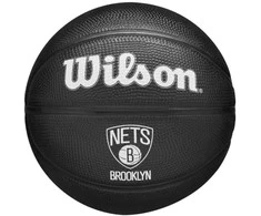 Wilson Wilson Team Tribute Brooklyn Nets mini kamuolys WZ4017604XB Juoda 3
