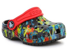 Crocs Classic Tie Dye Graphic Kids Clog T Jr 206994-4SW šlepetės