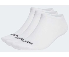 Adidas plonos linijinės žemo kirpimo 3 poros kojinių HT3447