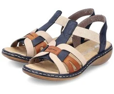 Rieker Rieker Sandals 65918-90 Granatowe 38