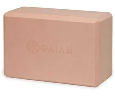 Gaiam Kostka do jogi su pianki Cantaloupe Point Gaiam 23 x 7 x 15 cm rožinė