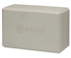 Gaiam Kostka do jogi su pianki Sandstone Gaiam 23 x 7 x 15 cm smėlio sp.