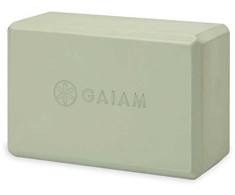 Gaiam Kostka do jogi su pianki Vintage Žalias Gaiam 23 x 7 x 15 cm žalia