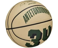 Wilson Wilson NBA žaidėjo ikoniškas Giannio Antetokounmpo mini kamuolys WZ4007501XB Beżowe 3