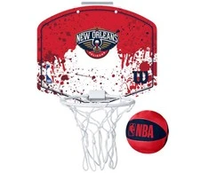 Wilson NBA komandos Naujojo Orleano „Pelicans“ mini krepšinio kamuolys WTBA1302NOP Raudona Vienas dydis