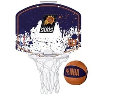 Wilson NBA komandos „Phoenix Suns“ mini krepšinio kamuolys WTBA1302PHO Granatowe, vienas dydis