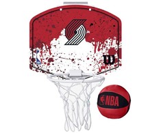 Wilson NBA komandos Portland Trail Blazers mini krepšinio lenta su lanku WTBA1302POR