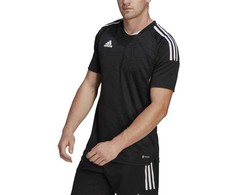Vyriški marškinėliai adidas Condivo 22 Match Day Jersey juoda HA3514 (S)