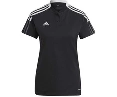 Marškinėliai moterims Adidas Tiro 21 Polo W GM7352, juodi