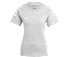 Moteriški marškinėliai adidas Tiro 24 Sweat Tee pilka IR9355 (L)