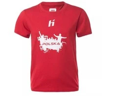 Huari Dziecięca Marškinėliai POLAND FAN KIDS
