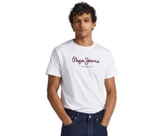 MĘSKA KOSZULKA Z KRÓTKIM RĘKAWEM PEPE JEANS BALTA