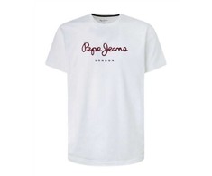 MĘSKA KOSZULKA Z KRÓTKIM RĘKAWEM PEPE JEANS BALTA