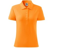 Malfini Cotton W MLI-213A2 Mandarinin Polo Marškinėliai