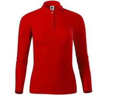 Polo marškinėliai ilgomis rankovėmis Pique Polo LS W MLI-23107