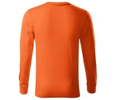 Marškinėliai unisex Malfini Resist LS R05, oranžiniai