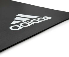 Treniruočių kilimėlis Adidas, 7mm, pilkas