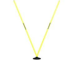 Yakimasport 100162 trijų krypčių guminės lazdelės atrama (dydis-N/A)