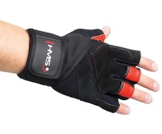 Sportinės Pirštinės Juodos/Raudonos HMS RST01 DYDIS XXL