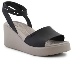 Crocs Brooklyn Basutės su kulno dirželiu ir platforma moterims 209406-07H