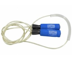 Bokso šokinėjimo virvė su svareliais 2 x 160g SBS-W 14256-W02