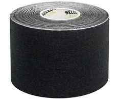 Adidas Kineziologinis Teipas Select K-Tape, Juodas 5 cm X 5 m