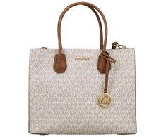 Kelioninis LG Moteriška Rankinė Michael Kors MERCER Pilka 32 x 26 x 14 cm