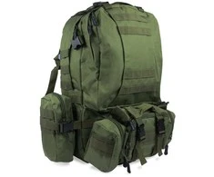 Offlander OFFLANDER Kuprinė Turistinis SURVIVAL COMBO 38L Žalias