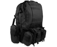 Offlander OFFLANDER Kuprinė Turistinis SURVIVAL COMBO 38L JUODA
