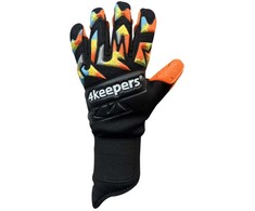 Vartininko pirštinės 4keepers Equip Flame NC, 8.5, juodos