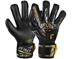 Vartininko pirštinės Reusch Attrakt Gold X Evolution Cut Finger Support - Juodos