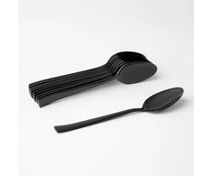12 Prato juodų AMBITION stalo šaukštų rinkinys